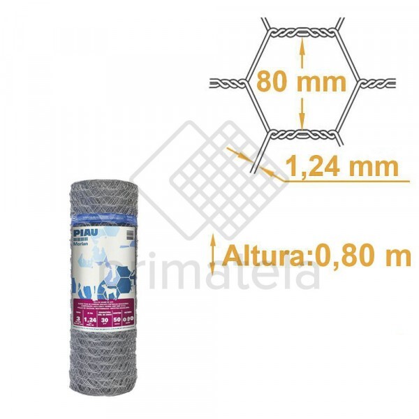 Tela Mangueirão Malha 3 Fio 18 - PIAU MORLAN 0,80x50m