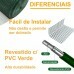 Tela Soldada Revestida PVC Verde Malha 1/2" (12,7mm) - 1,00x30m