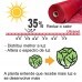 Tela Ultranet 35% Vermelha SOLPACK - 3x100m